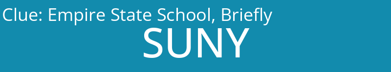 Empire State School, Briefly