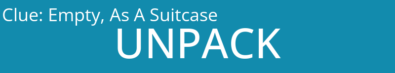 Empty, As A Suitcase