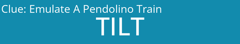 Emulate A Pendolino Train