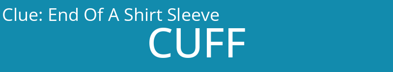 End Of A Shirt Sleeve