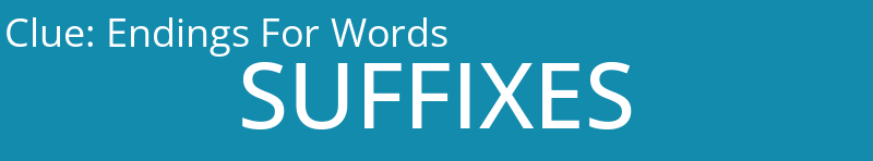 Endings For Words