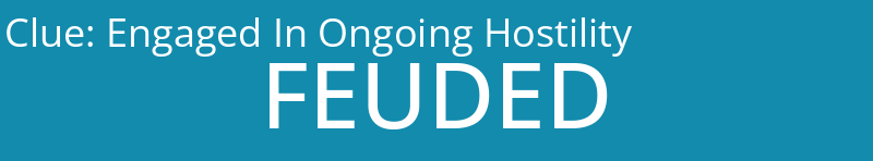 Engaged In Ongoing Hostility