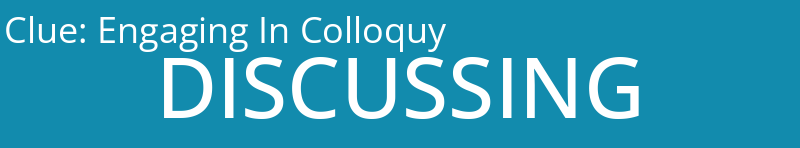 Engaging In Colloquy 