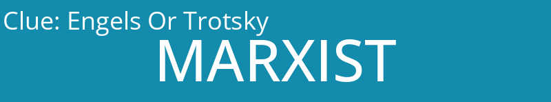 Engels Or Trotsky