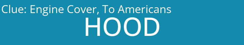 Engine Cover, To Americans