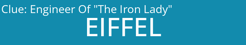 Engineer Of "The Iron Lady"