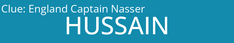 England Captain Nasser