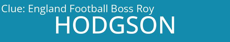 England Football Boss Roy