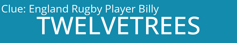 England Rugby Player Billy