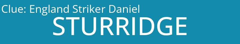 England Striker Daniel