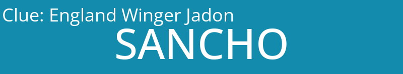 England Winger Jadon