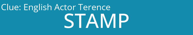 English Actor Terence