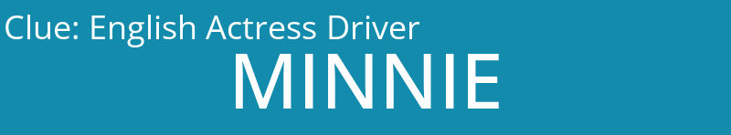 English Actress Driver