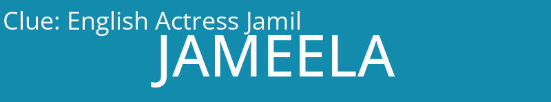 English Actress Jamil