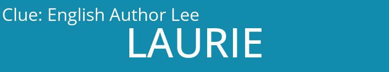 English Author Lee