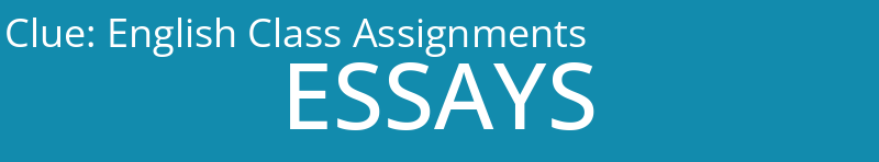 English Class Assignments