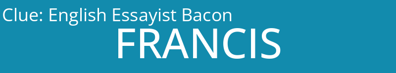 English Essayist Bacon
