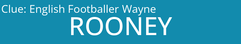 English Footballer Wayne