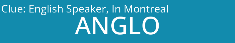 English Speaker, In Montreal