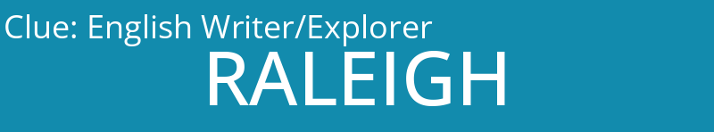 English Writer/Explorer