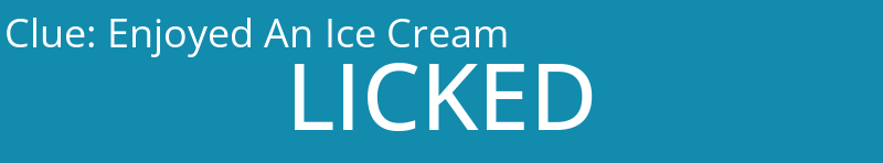 Enjoyed An Ice Cream