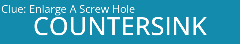 Enlarge A Screw Hole