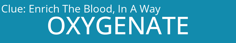 Enrich The Blood, In A Way