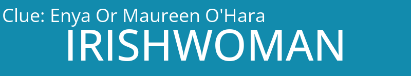 Enya Or Maureen O'Hara