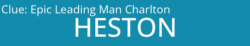 Epic Leading Man Charlton