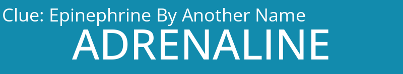 Epinephrine By Another Name