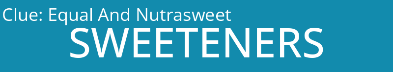 Equal And Nutrasweet