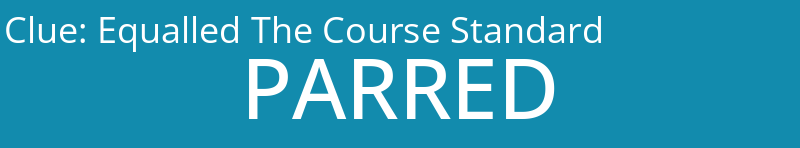 Equalled The Course Standard