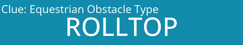 Equestrian Obstacle Type