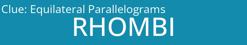Equilateral Parallelograms