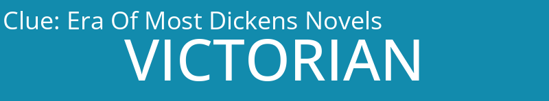 Era Of Most Dickens Novels