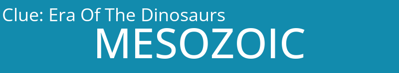 Era Of The Dinosaurs