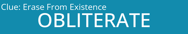 Erase From Existence