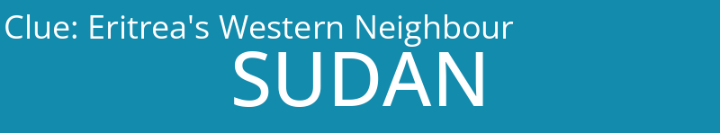 Eritrea's Western Neighbour
