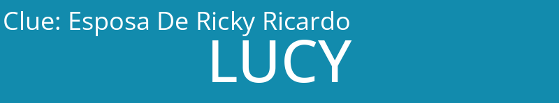 Esposa De Ricky Ricardo