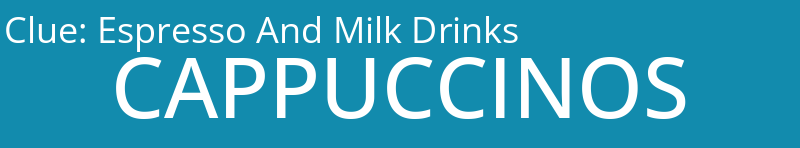 Espresso And Milk Drinks