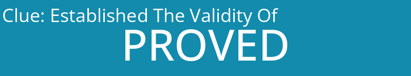 Established The Validity Of