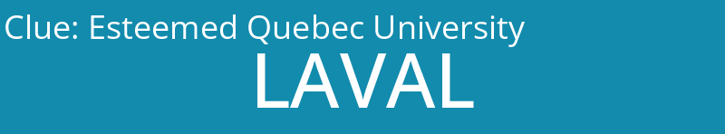 Esteemed Quebec University
