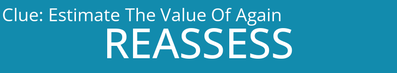 Estimate The Value Of Again