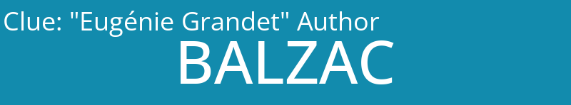 "Eugénie Grandet" Author