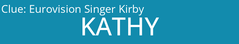 Eurovision Singer Kirby