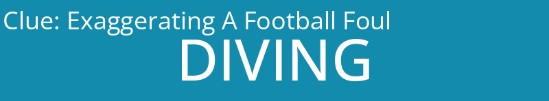 Exaggerating A Football Foul