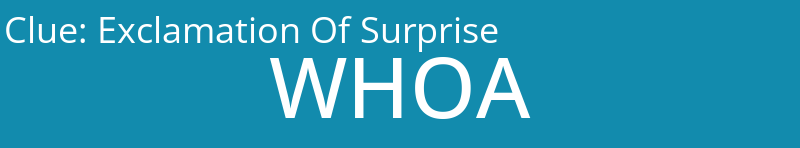 Exclamation Of Surprise