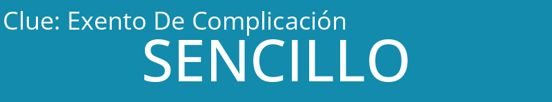 Exento De Complicación