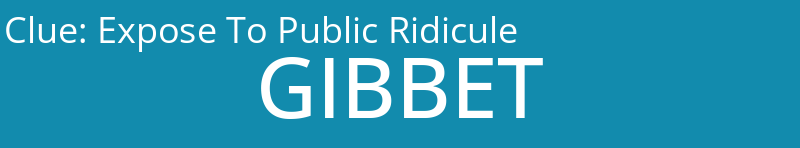 Expose To Public Ridicule