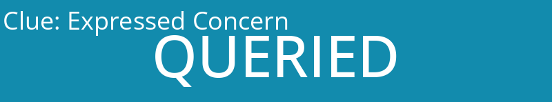 Expressed Concern